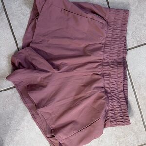 Avia Women's Athletic Shorts in Mauve Pink